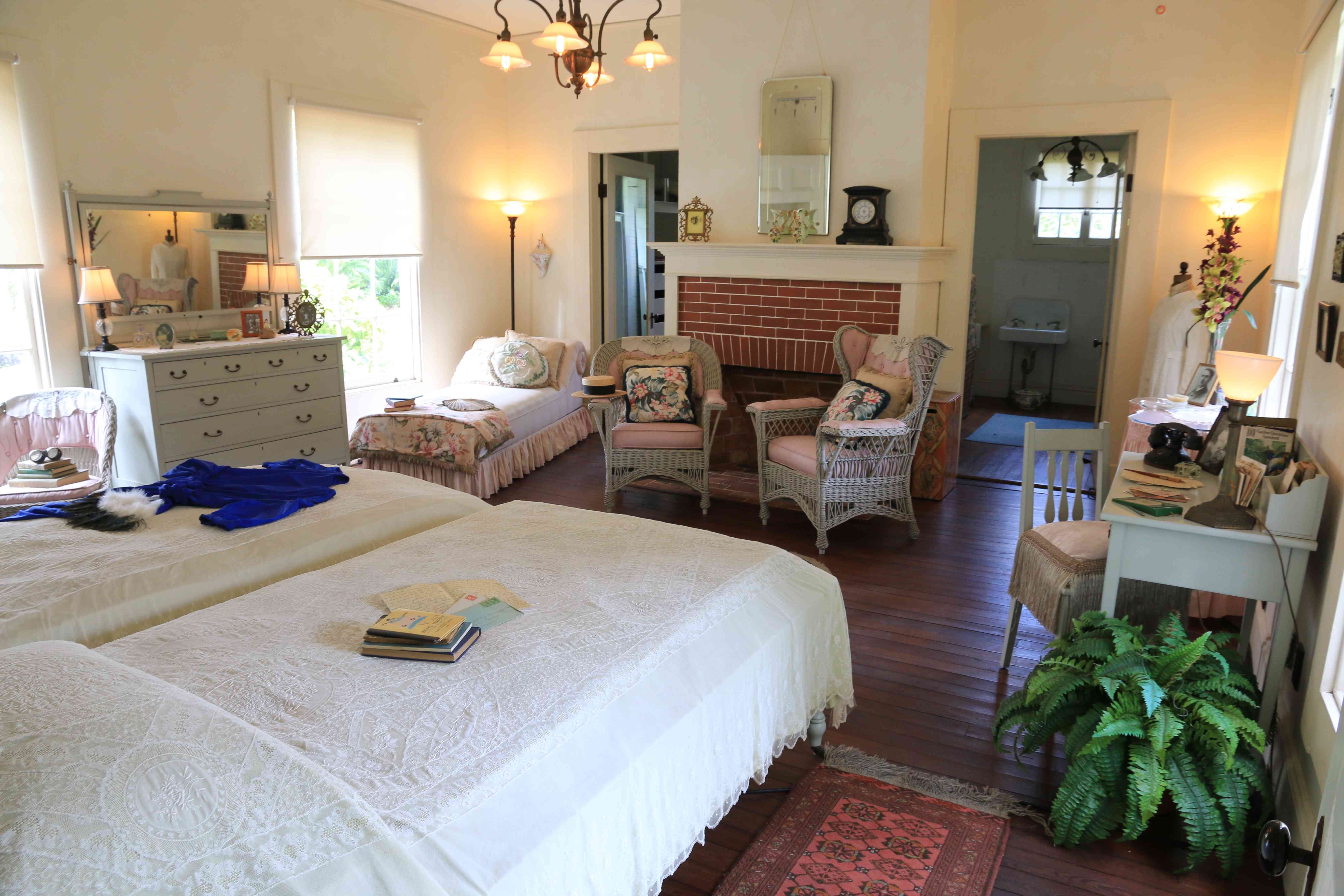 Bedroom in Edison's house